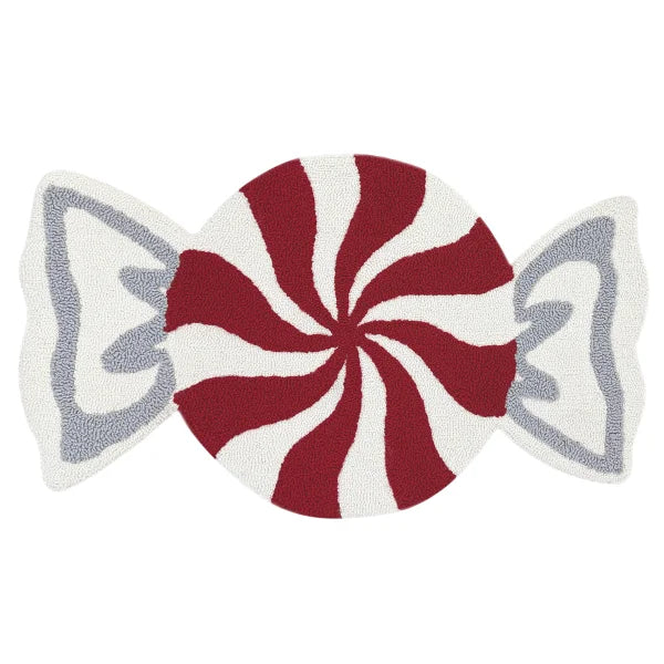 Hooked Accent Rug, 22” x 38”