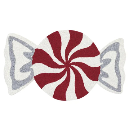 Hooked Accent Rug, 22” x 38”