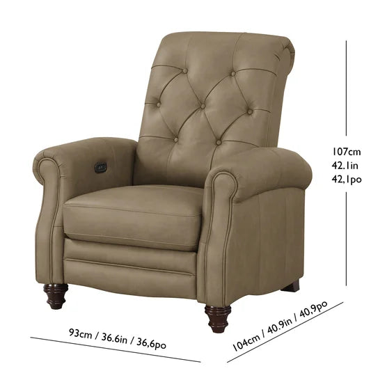 Windsor Leather Power Recliner
