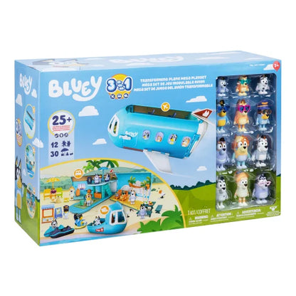 3 in 1 Transforming Plane Mega Playset