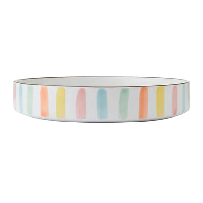 Darbie Angell Happy Spring Summer 9-piece Stoneware Bowl Set