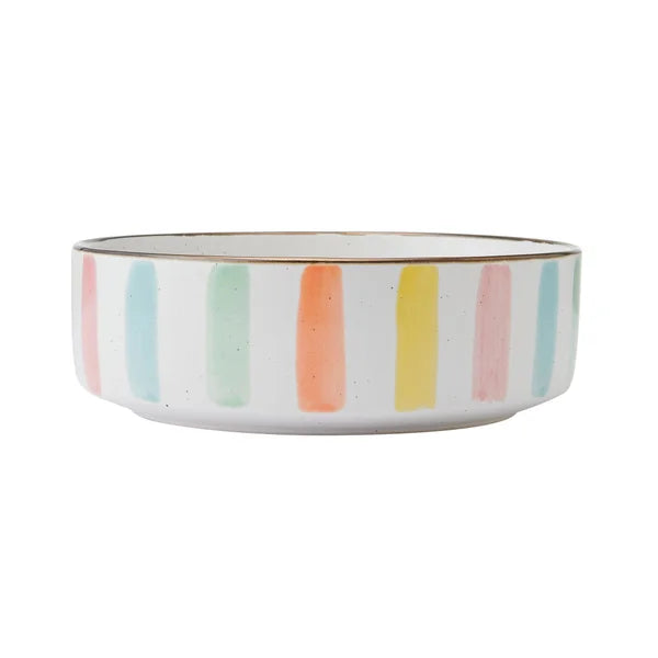 Darbie Angell Happy Spring Summer 9-piece Stoneware Bowl Set