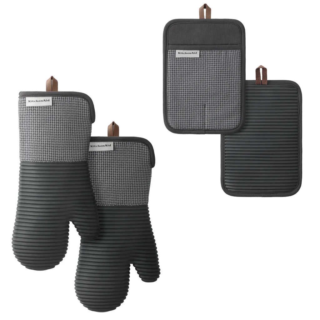 Kitchen Mitt Set, 4-pack