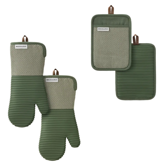 Kitchen Mitt Set, 4-pack