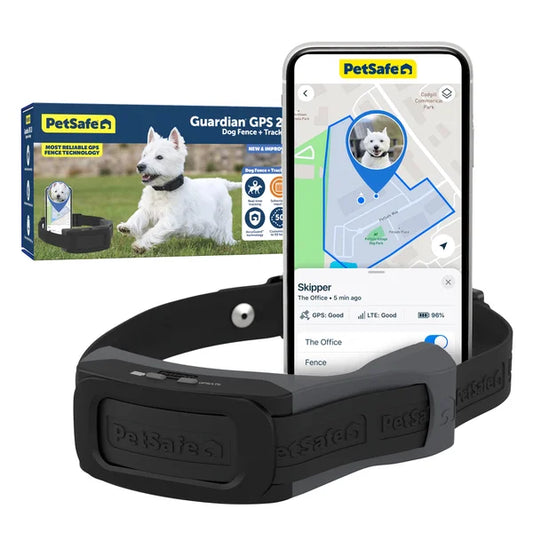 PetSafe Guardian GPS 2.0 Dog Fence + Tracking Collar, 2-Year Subscription