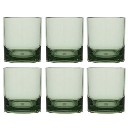 Fortessa Urbo Double Old Fashioned Drinking Glasses, Set of 6, 14 oz.
