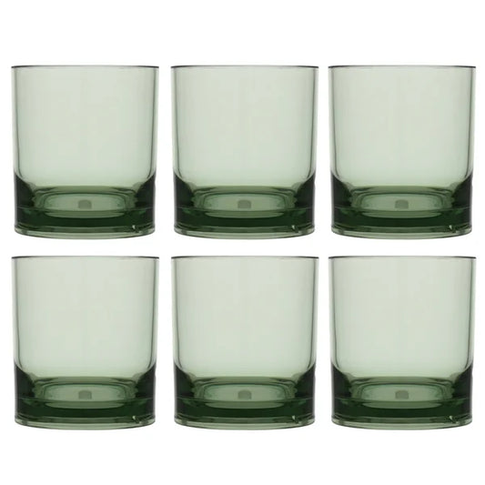 Fortessa Urbo Double Old Fashioned Drinking Glasses, Set of 6, 14 oz.
