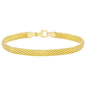 14kt Yellow Gold Mesh Link Bracelet