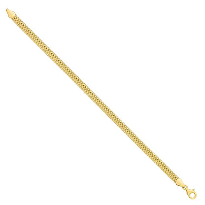 14kt Yellow Gold Mesh Link Bracelet