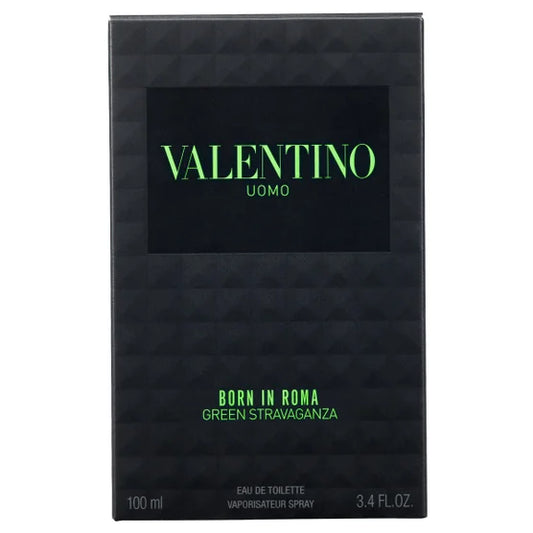 Uomo Born in Roma Green Stravaganza Eau de Toilette, 3.4 fl oz