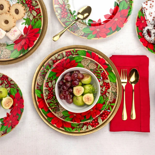 Fifth December Blooms 12-piece Dinnerware Set