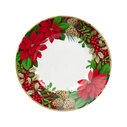 Fifth December Blooms 12-piece Dinnerware Set