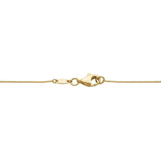 14kt Yellow Gold Puffed Heart Necklace
