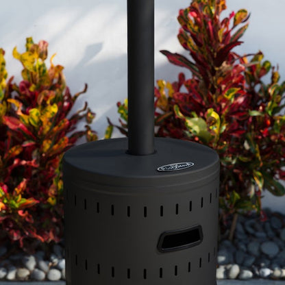 Fire Sense Matte Black Patio Heater