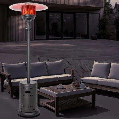Fire Sense Matte Black Patio Heater