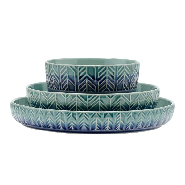 Mikasa Osborne 9-piece Stoneware Bowl Set