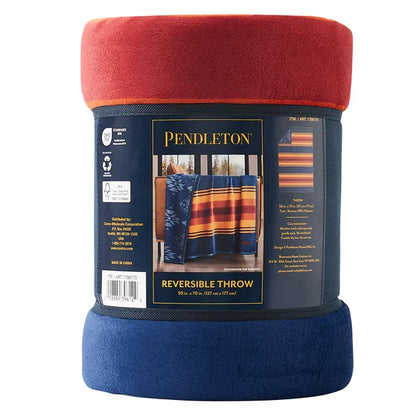 Pendleton Reversible Plush Throw