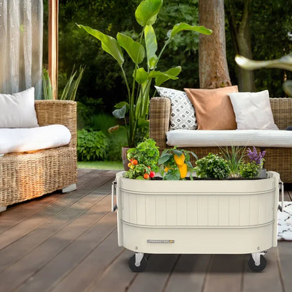 Rolling Self-Watering Garden Bed