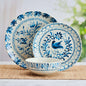 Sicily Blue 12-piece Dinnerware Set