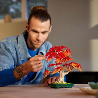 LEGO Japanese Red Maple Bonsai Tree and Cherry Blossoms Bundle