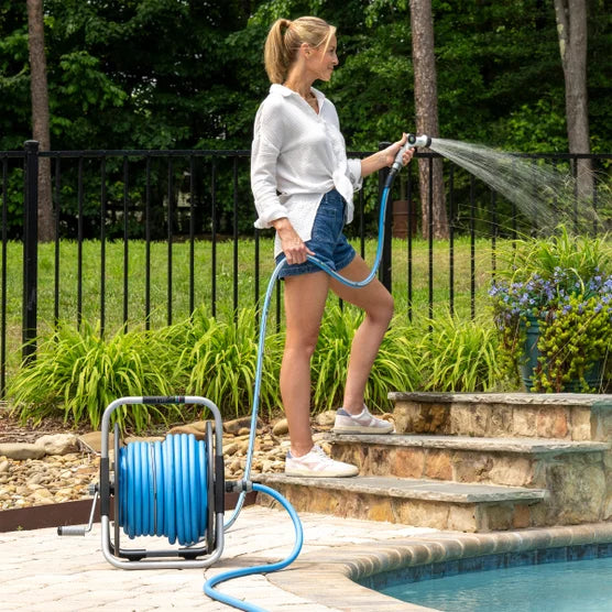 Quantum Tech Metal Hose Reel Bundle