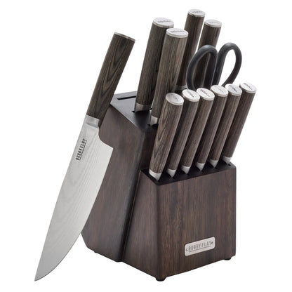 Bobby Flay by GreenPan Stainless Steel 13-piece Knife Block Set
