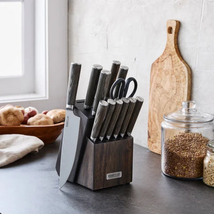 Bobby Flay by GreenPan Stainless Steel 13-piece Knife Block Set