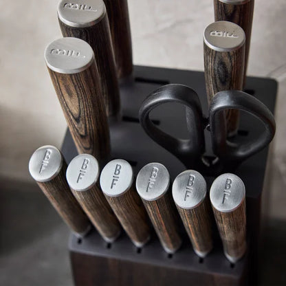 Bobby Flay by GreenPan Stainless Steel 13-piece Knife Block Set