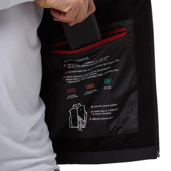 Rechargeable Heated Vest - 32 Degrees
