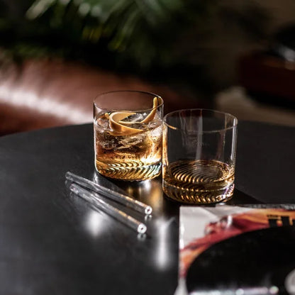 Old Fashioned Glasses 13.5 oz, Set of 4