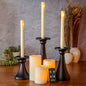 Tapers, Pillars, Holders and Remote, 9-piece Set