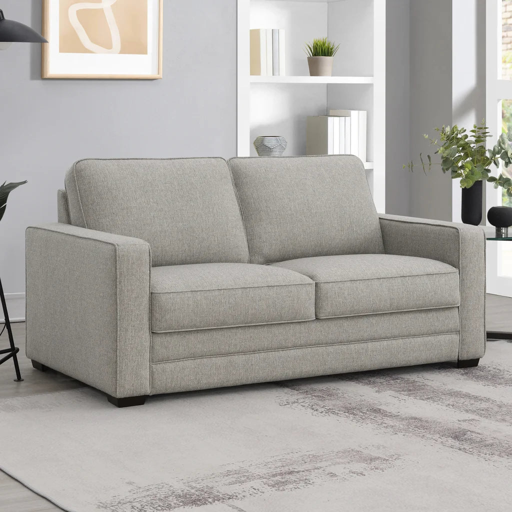 Rosie Fabric Sleeper Sofa with Memory Foam Mattress