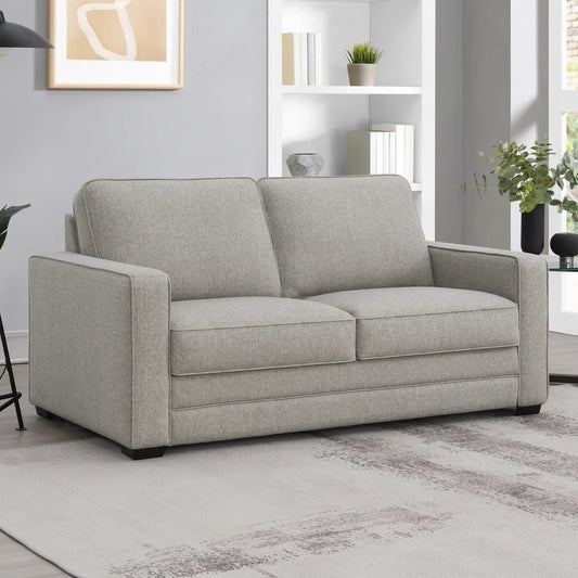 Rosie Fabric Sleeper Sofa with Memory Foam Mattress