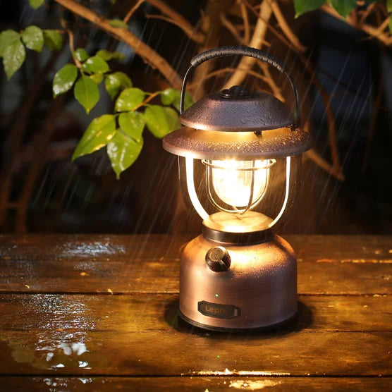 LED Rechargeable Metal Lantern