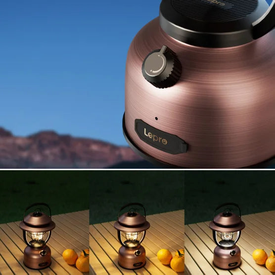 LED Rechargeable Metal Lantern