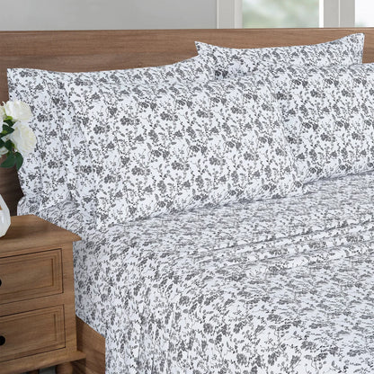 Home Fashions Microfiber 6-piece Sheet Set