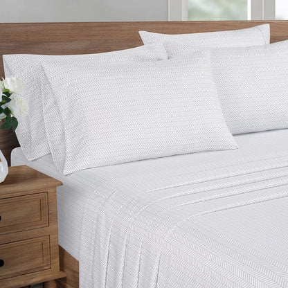 Home Fashions Microfiber 6-piece Sheet Set