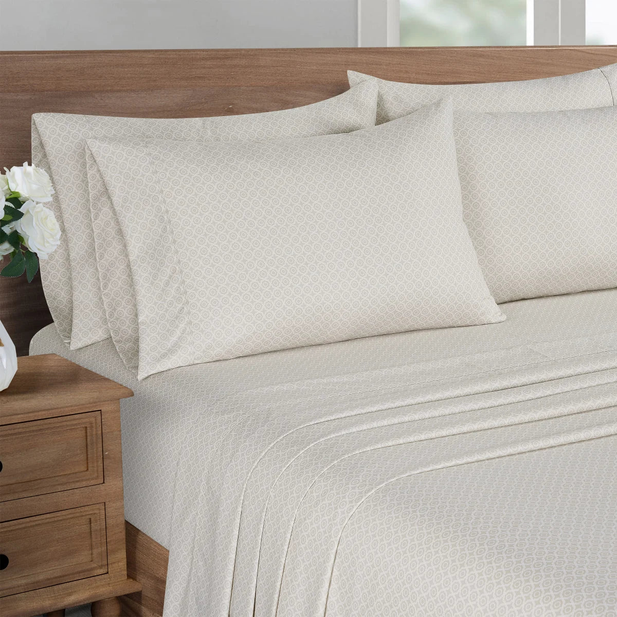 Home Fashions Microfiber 6-piece Sheet Set