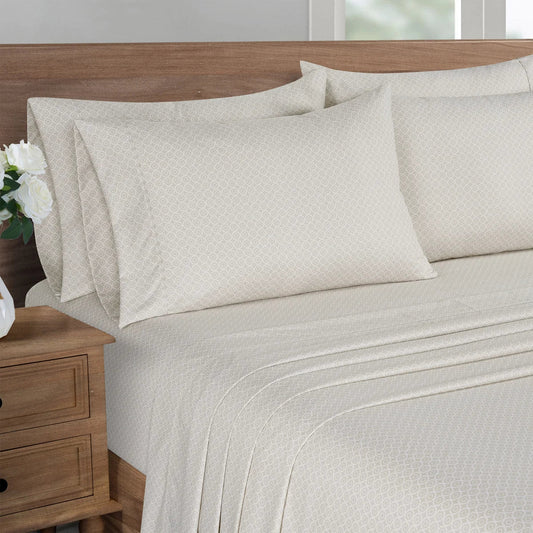 Home Fashions Microfiber 6-piece Sheet Set