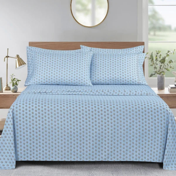 Home Fashions Microfiber 6-piece Sheet Set