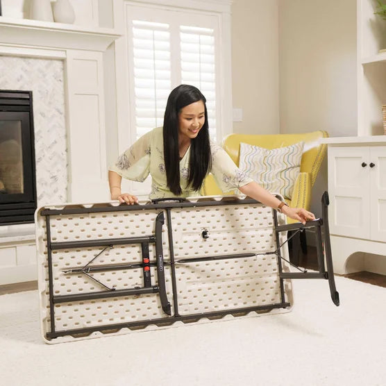 Commercial 4' Adjustable Height Table, 2-pack