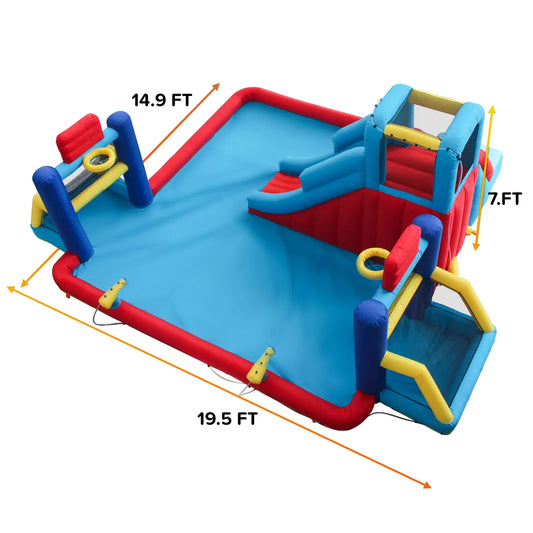 Water Slide and Play Arena