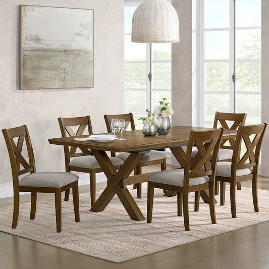 Bryce Dining Table and 6 Chairs