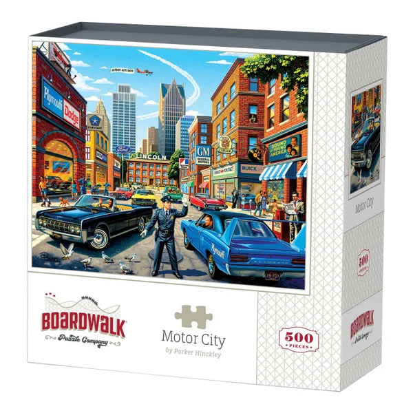 Boardwalk Assorted Jigsaw Puzzles, 3-pack