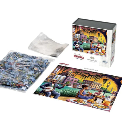 Boardwalk Assorted Jigsaw Puzzles, 3-pack