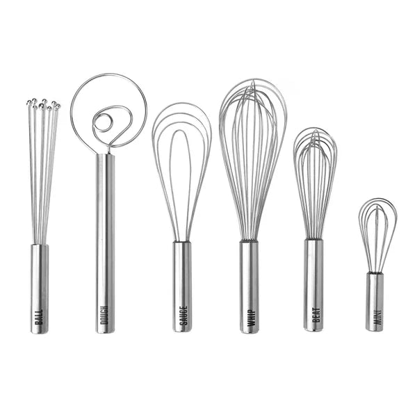Tovolo Stainless Steel 6-piece Whisk Set