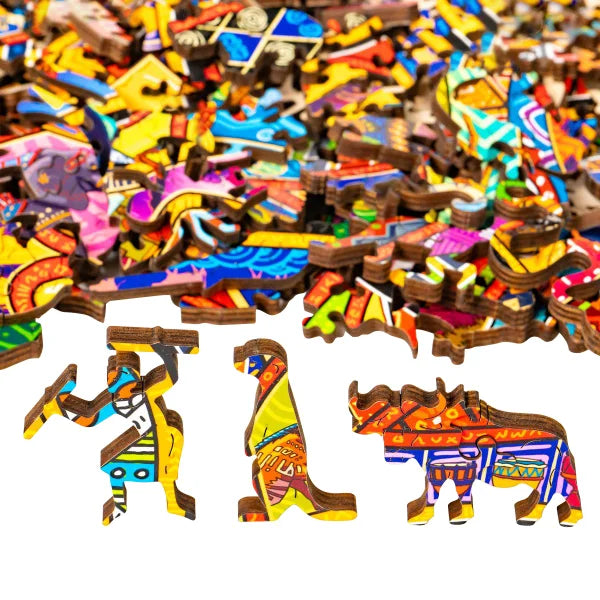 Boardwalk Jumbo Wooden Puzzle Assortment