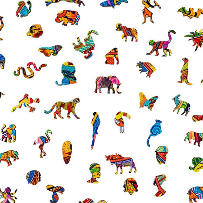 Boardwalk Jumbo Wooden Puzzle Assortment