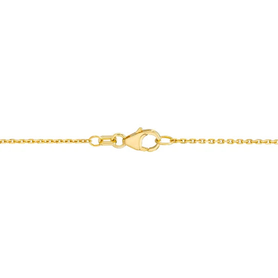 Freshwater Cultured 7-7.5 mm Pearl 14kt Yellow Gold Love Knot Pendant