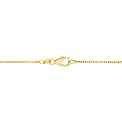 Freshwater Cultured 7-7.5 mm Pearl 14kt Yellow Gold Love Knot Pendant
